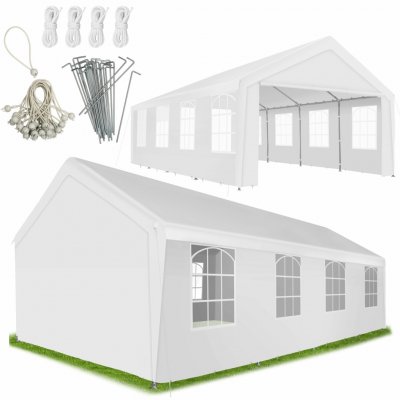 Tectake 404972 párty stan mammut 8x4 m bílý – Hledejceny.cz