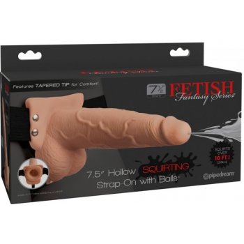 Fetish Fantasy 7 HOLLOW STRAP ON WITH BALLS