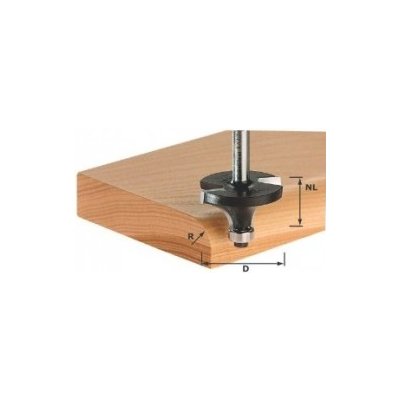 Zaoblovací fréza HW FESTOOL HW S8 D25,5/R6,35 KL 491013 – Hledejceny.cz