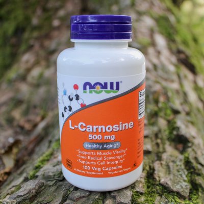 NOW Foods NOW L-Karnosin 500 mg 100 rostlinných kapslí