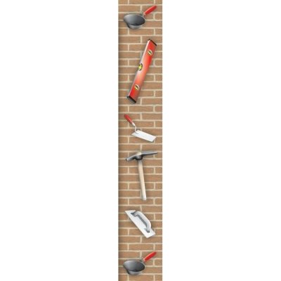 Pánské řemeslnické šle 50mm s potiskem (Y-120cm) varianta 02 zedník 1 – Zboží Dáma