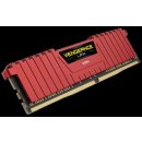 Corsair Vengeance LPX Red DDR4 16GB (2x8GB) 3200MHz CL16 CMK16GX4M2B3200C16R