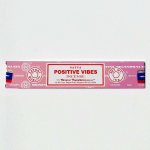Satya indické Vonné tyčinky Nag Champa Positive vibes 15 g – Zboží Dáma