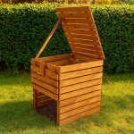 Gaboni dřevěný 800 l – Zboží Dáma