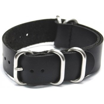 Zulu Strap Kůže černá S40059