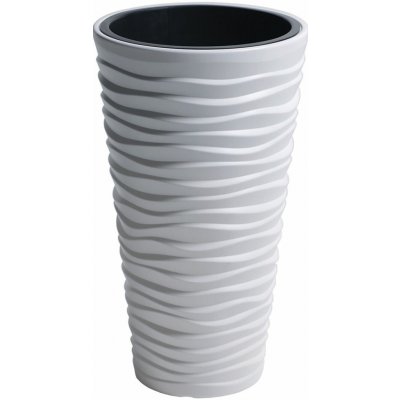 Prosperplast SAND SLIM Květináč 34,9 cm bílý – Sleviste.cz