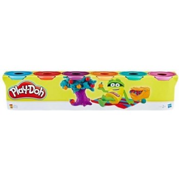 Play-Doh 6 ks kelímků zářivé barvy