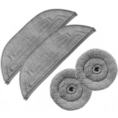 NipponCEC XM2195 ROBOROCK S8 Max Ultra, S8 MaxV Ultra mopovací textilie 2 + 2 ks – Zboží Dáma