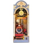 RoboTime Zarážka na knihy miniatura domečku Kouzelné nádraží – Zbozi.Blesk.cz