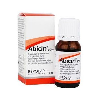 Abicin 30% pryskyřicový lak proti plísňovým infekcím nehtů 10 ml