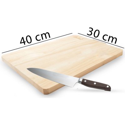 Perfect Home 13232 Dubové prkénko s kovovým držákem 40x30 cm – Zboží Dáma