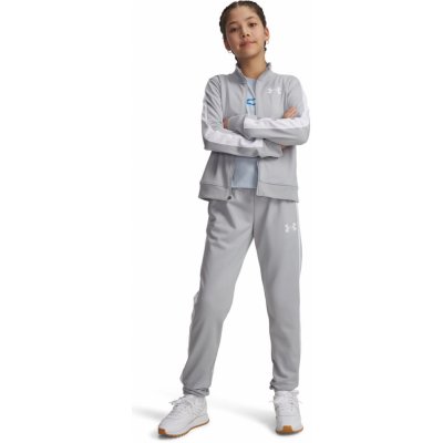 Under Armour Em Knit Track Suit dívčí sportovní souprava šedá – Zboží Dáma