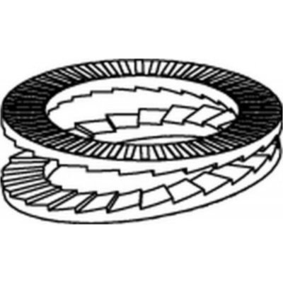 NORD-LOCK klínové pojistné podložky NL20spss nerez A2, podle DIN25201 (100 ks) – Sleviste.cz