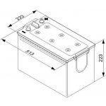 Bosch T5 12V 180Ah 1000A 0 092 T50 770 – Zboží Mobilmania
