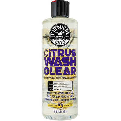 Chemical Guys Citrus Wash Clear Hydrophobic Free Rinse Car Wash 473 ml – Zbozi.Blesk.cz