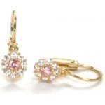 Pattic náušnice zlaté dětské GU535704RY – Zboží Mobilmania