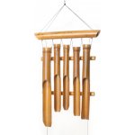 Bambusová zvonkohra - tmavá 45 cm – Zboží Dáma