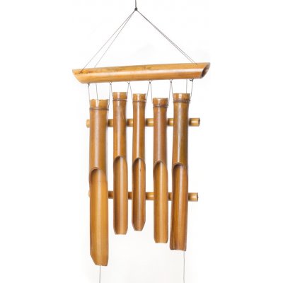 Bambusová zvonkohra - tmavá 45 cm – Zboží Dáma