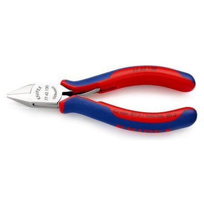 Knipex 77 52 115 Boční štípací kleště pro elektroniku 115mm / měkký: 1mm / polotvrdý:0.8mm / tvrdý:0.5mm (77 52 115) – Zboží Mobilmania