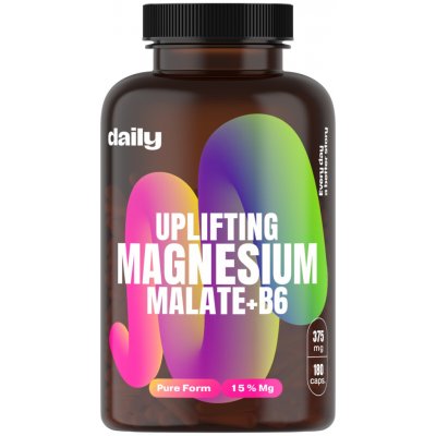 Daily Uplifting Magnesium Malate + B6 180 kapslí – Hledejceny.cz