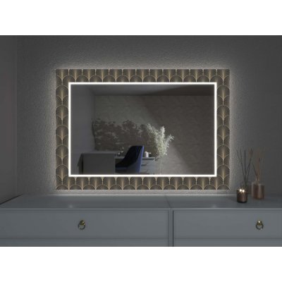 Artalo LED zrcadlo s dekorem D19 70 x 200 cm – Zboží Mobilmania