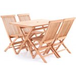 Stolová sestava TEAK POHODA SET 4 – Hledejceny.cz
