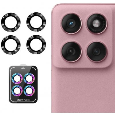 ENKAY 110843 Alu sklo pro fotoaparát Motorola Edge 60 / Edge 60 Fusion Black – Zboží Živě