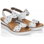 Rieker sandály s klínkem Weiss V38F8 80 – Zboží Dáma