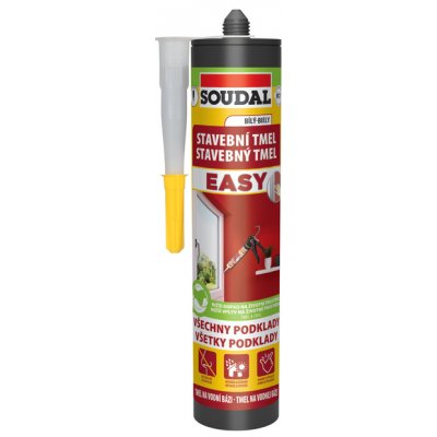 Soudal EASY Stavební tmel bílý 280 ml – Sleviste.cz