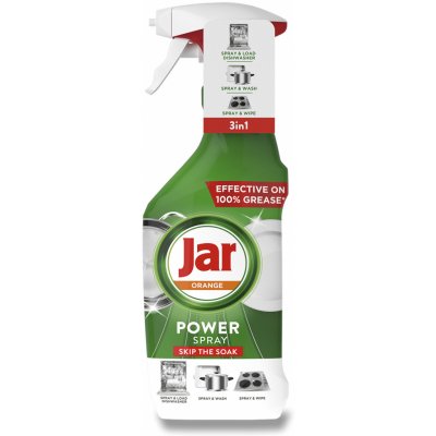 JAR Power Spray 3v1 na nádobí a do kuchyně Orange 500 ml – Zbozi.Blesk.cz
