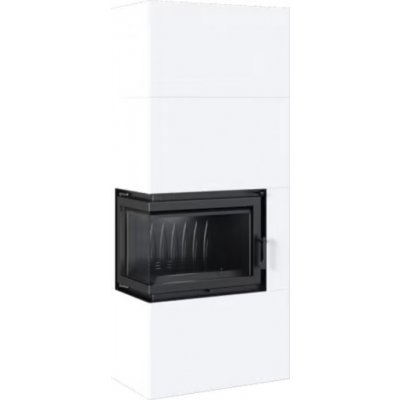 Kratki Floki SIMPLE BOX 8 KW BIANCO modulový krb levý – Zboží Mobilmania