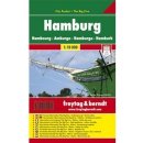 Hamburg mapa FaB-kapes. lamino