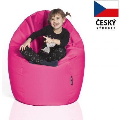 CrazyShop sedací vak Hruška standard růžová – Zboží Dáma