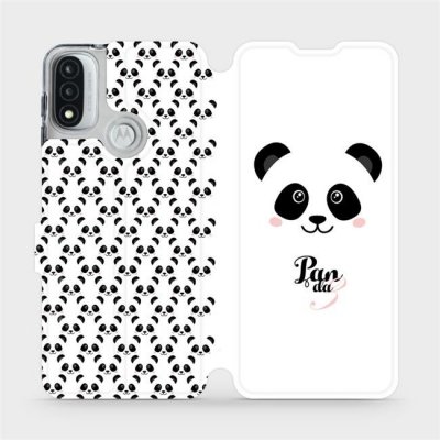 Pouzdro Mobiwear Flip Motorola Moto E20 - M030P Panda Amálka – Hledejceny.cz