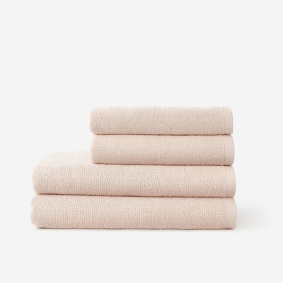 Goldea bavlněný froté ručník soft bez bordury světle růžový 50 x 100 cm – Zboží Dáma