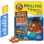 Mollers Omega-3 želé rybičky Cola 45 tablet – Hledejceny.cz