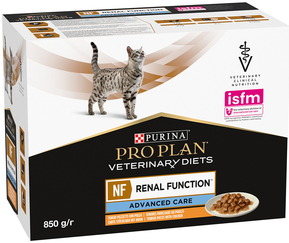 Pro Plan Veterinary Diets Feline NF Renal Function Advanced Care Chicken 20 x 85 g