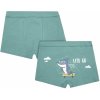 Dětské spodní prádlo Aura.Via chlapecké boxerky GRF9952 zelená