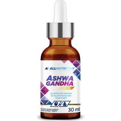 Allnutrition Ashwagandha Drops 30 ml – Hledejceny.cz