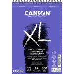 Canson XL Mix Media v kroužkové vazbě A5 300g 15 archů – Zboží Dáma