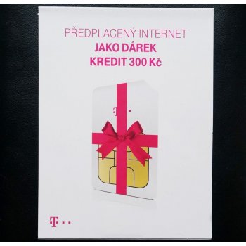 T-Mobile DATOVÁ SIM Přednabitý mobilní internet - KREDIT 200 Kč