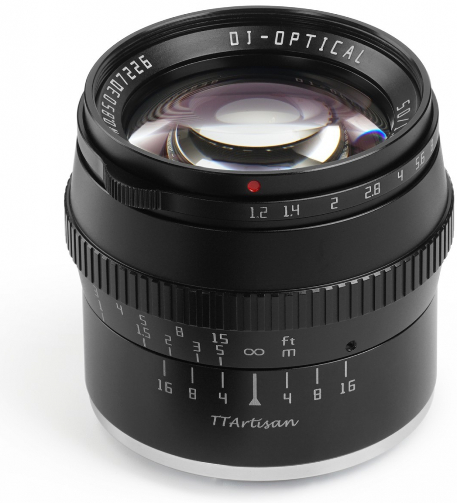 TTArtisan 50 mm f/1.2 Sony E-mount