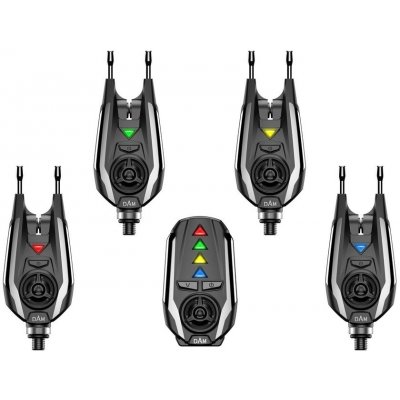 DAM Sada Signalizátorů TFX Alarms 4+1 Red/Green/Yellow/Blue – Sleviste.cz