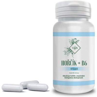 Vakos XT HOŘČÍK + B6 60 kapslí – Hledejceny.cz