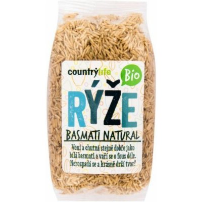 Country Life Basmati rýže natural 0,5 kg – Zboží Dáma
