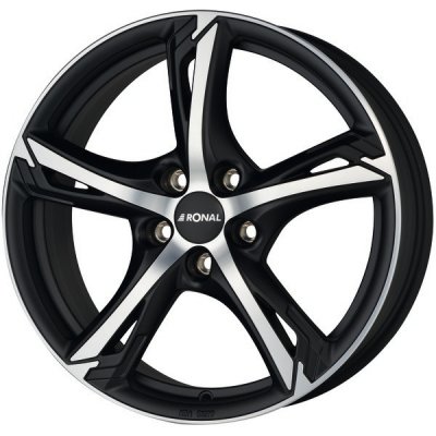 Ronal R62 7,5x17 5x108 ET45 matt black polished