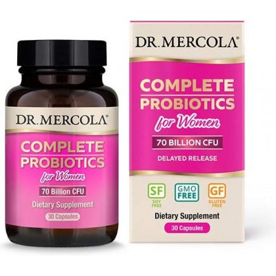 Dr.Mercola probiotika pro ženy 70 mld. CFU 30 kapslí – Hledejceny.cz