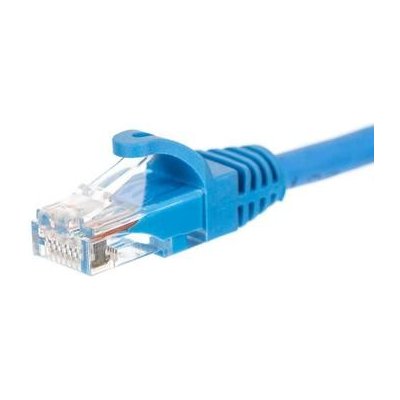 Netrack BZPAT15UB patch, RJ45 snagless boot Cat 5e UTP, 15m, modrý – Zboží Mobilmania