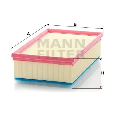 MANN FILTER Vzduchový filtr C 30 190 – Hledejceny.cz