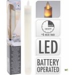M.A.T. GROUP Svíčka LED v.23cm blikající plamen časovač SLON.KOST – Hledejceny.cz